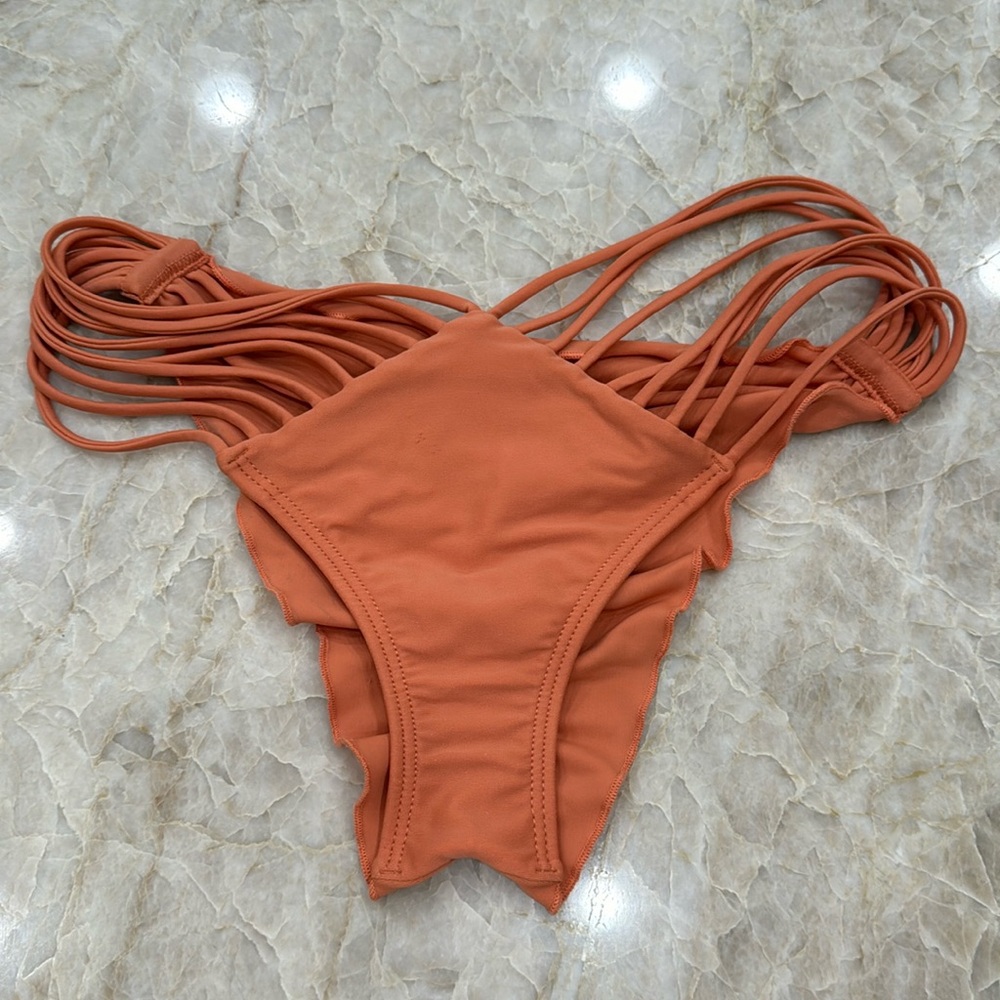 Scrappy Ruched Back Bottoms - Luli Fama